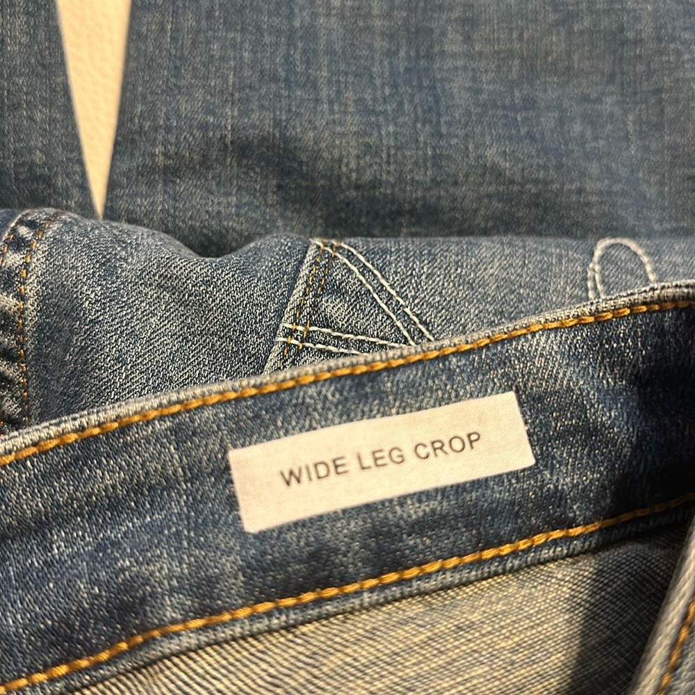 Judy blue wide leg cropped jeans size 13/31